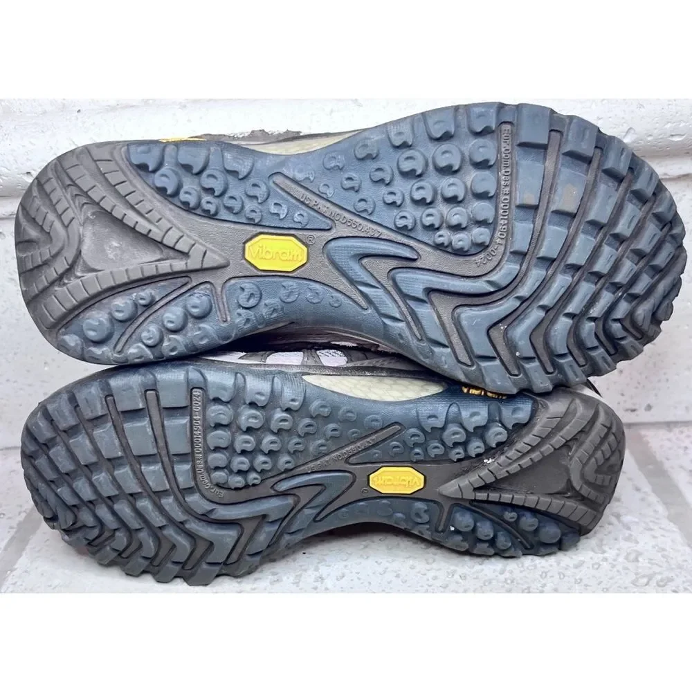 Merrell Womens Siren Ventilator Elephant Pink Vibram Hiking Trail Shoes Size 6.5
